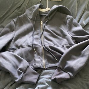 Cropped Zip Up Shein